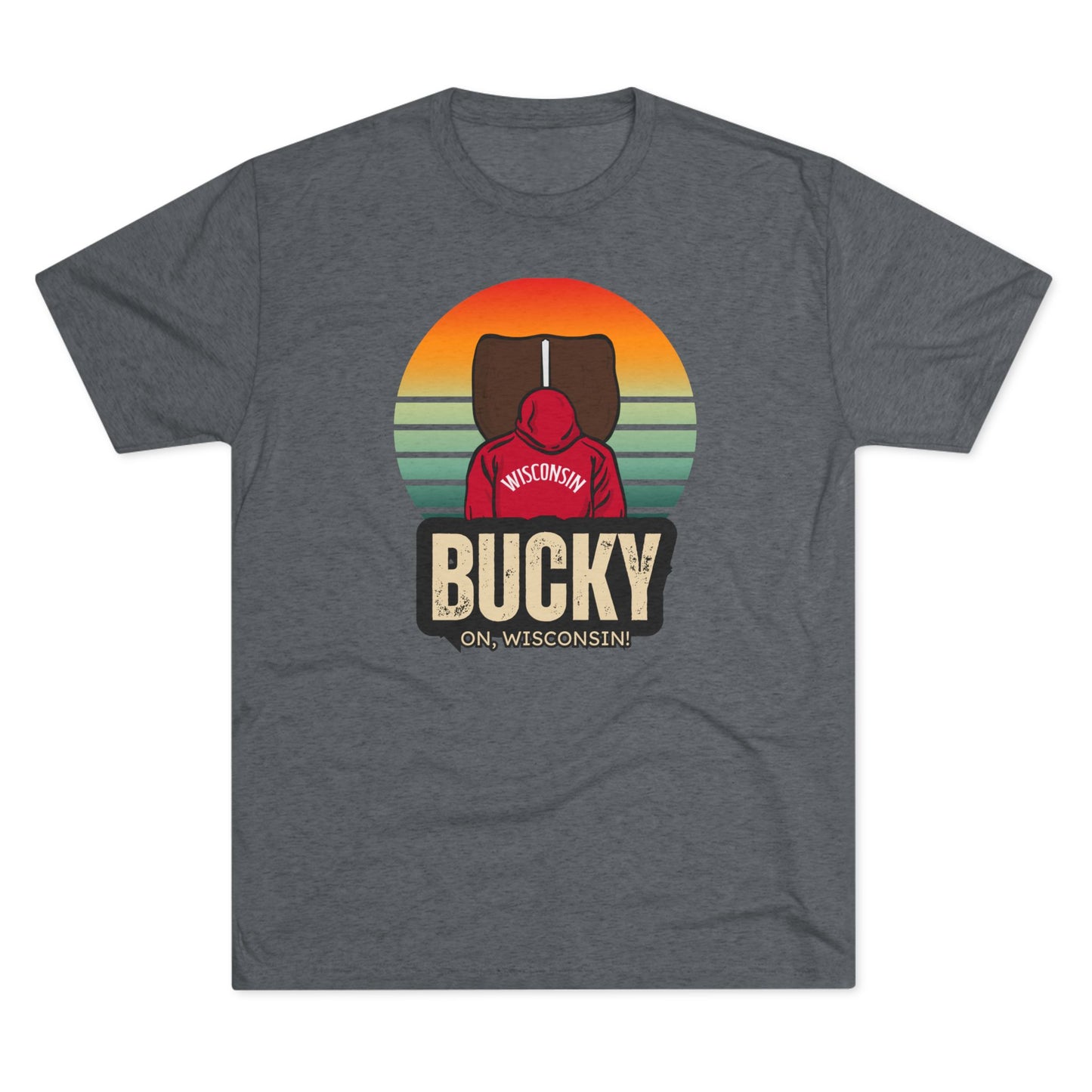 University of Wisconsin | Bucky Badger Sunset Tee