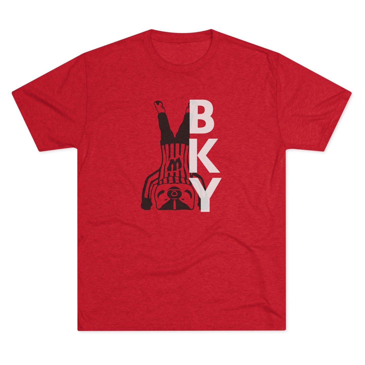 Bucky Badger Headstand T-Shirt, Wisconsin Badgers Fan Apparel