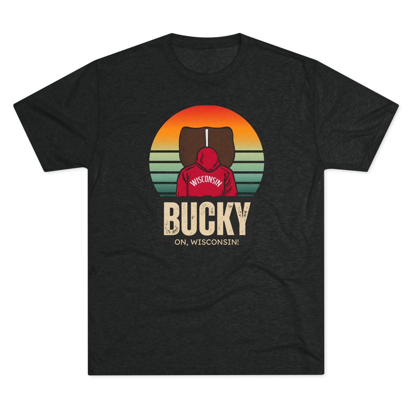 University of Wisconsin | Bucky Badger Sunset Tee