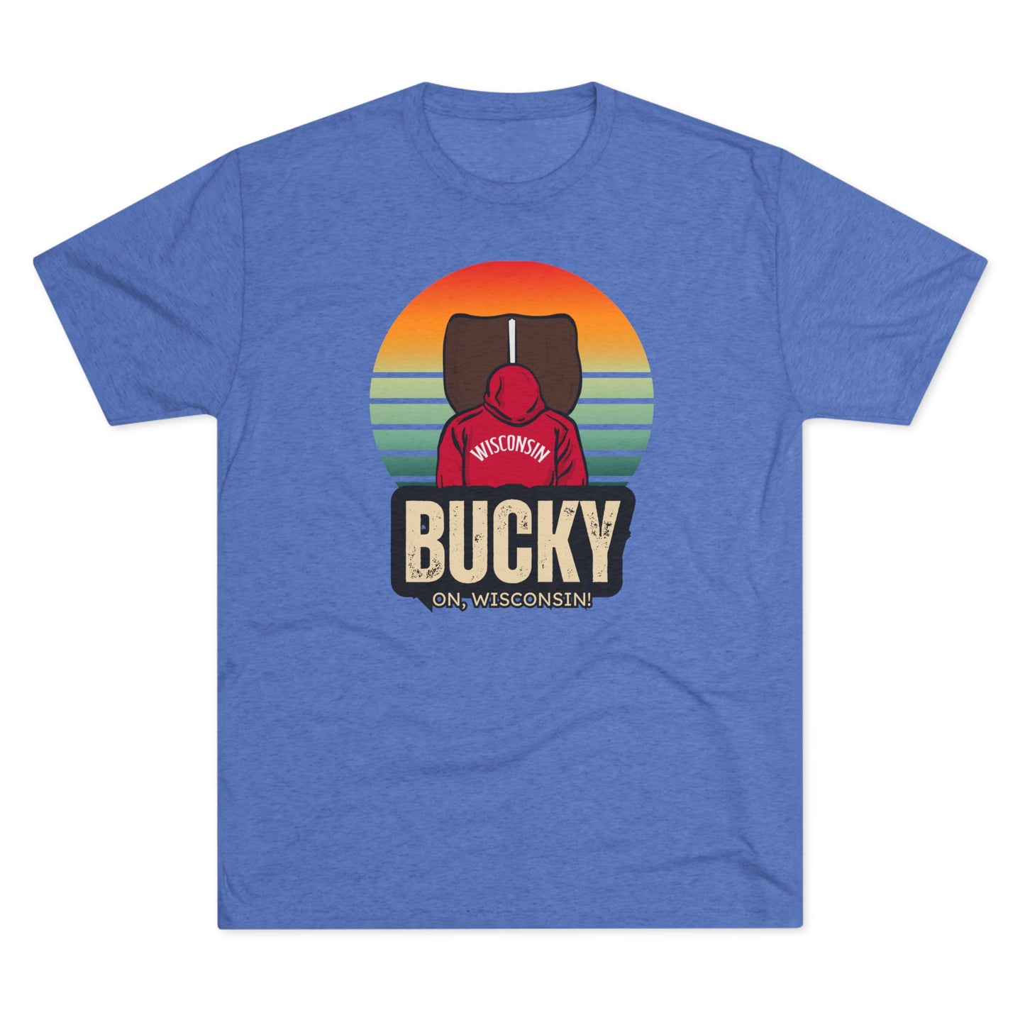 University of Wisconsin | Bucky Badger Sunset Tee