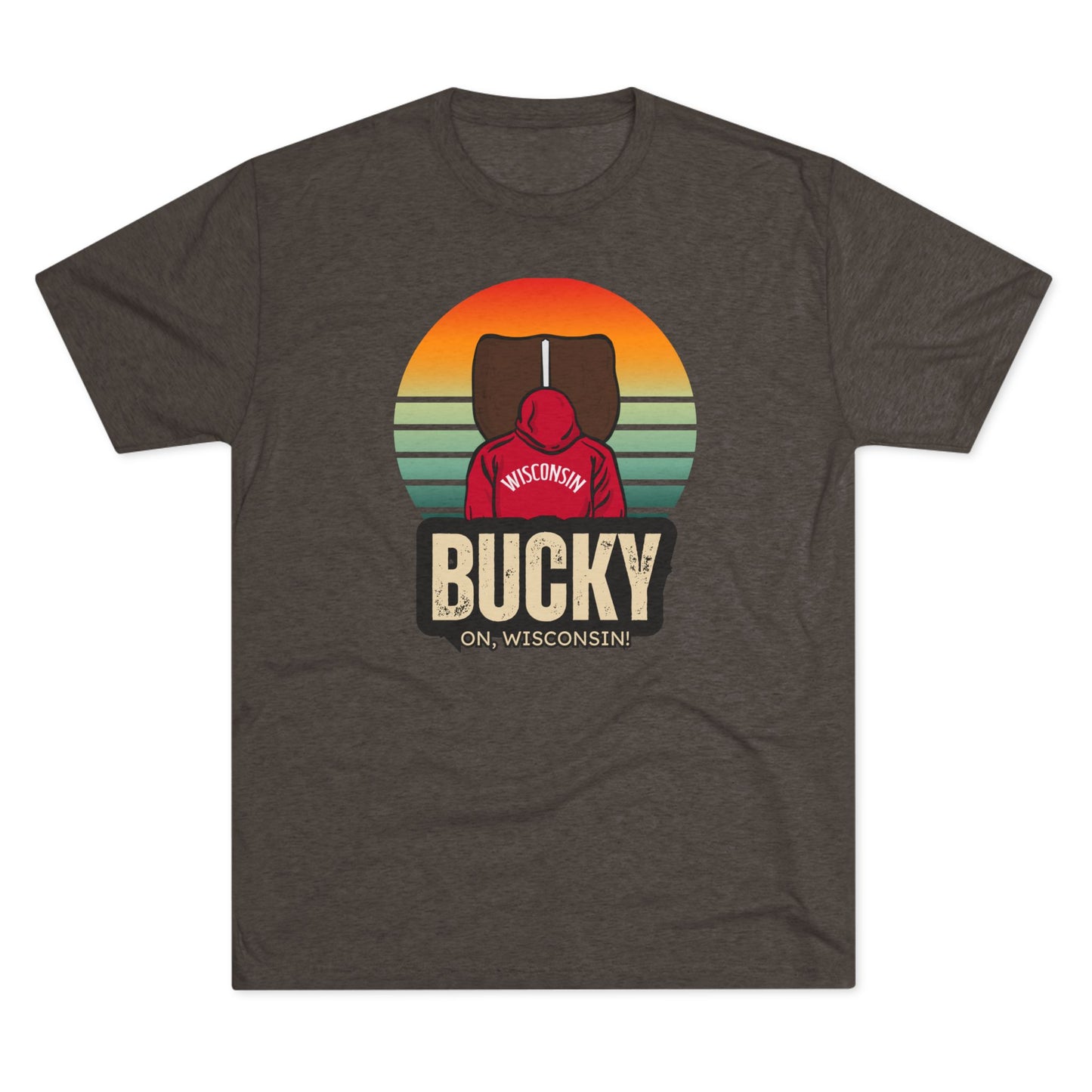 University of Wisconsin | Bucky Badger Sunset Tee