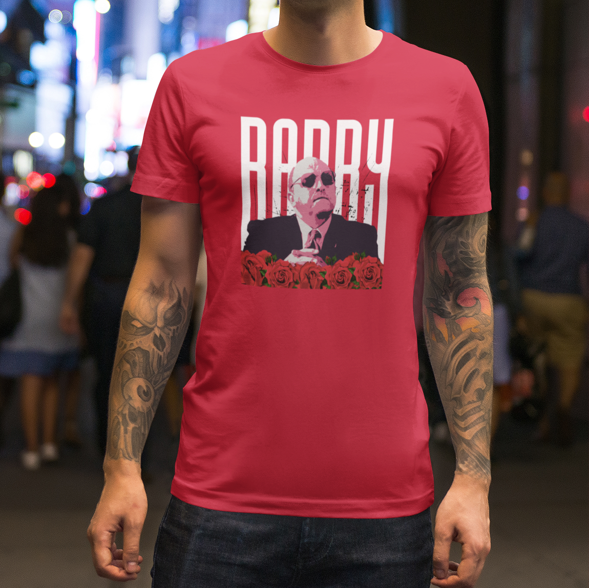 University of Wisconsin Badgers Football T-Shirt - Barry Alvarez T-Shirt