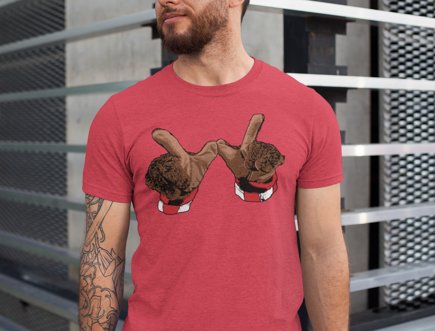 University of Wisconsin Bucky Badger Shirt - Dubs Up Shirt