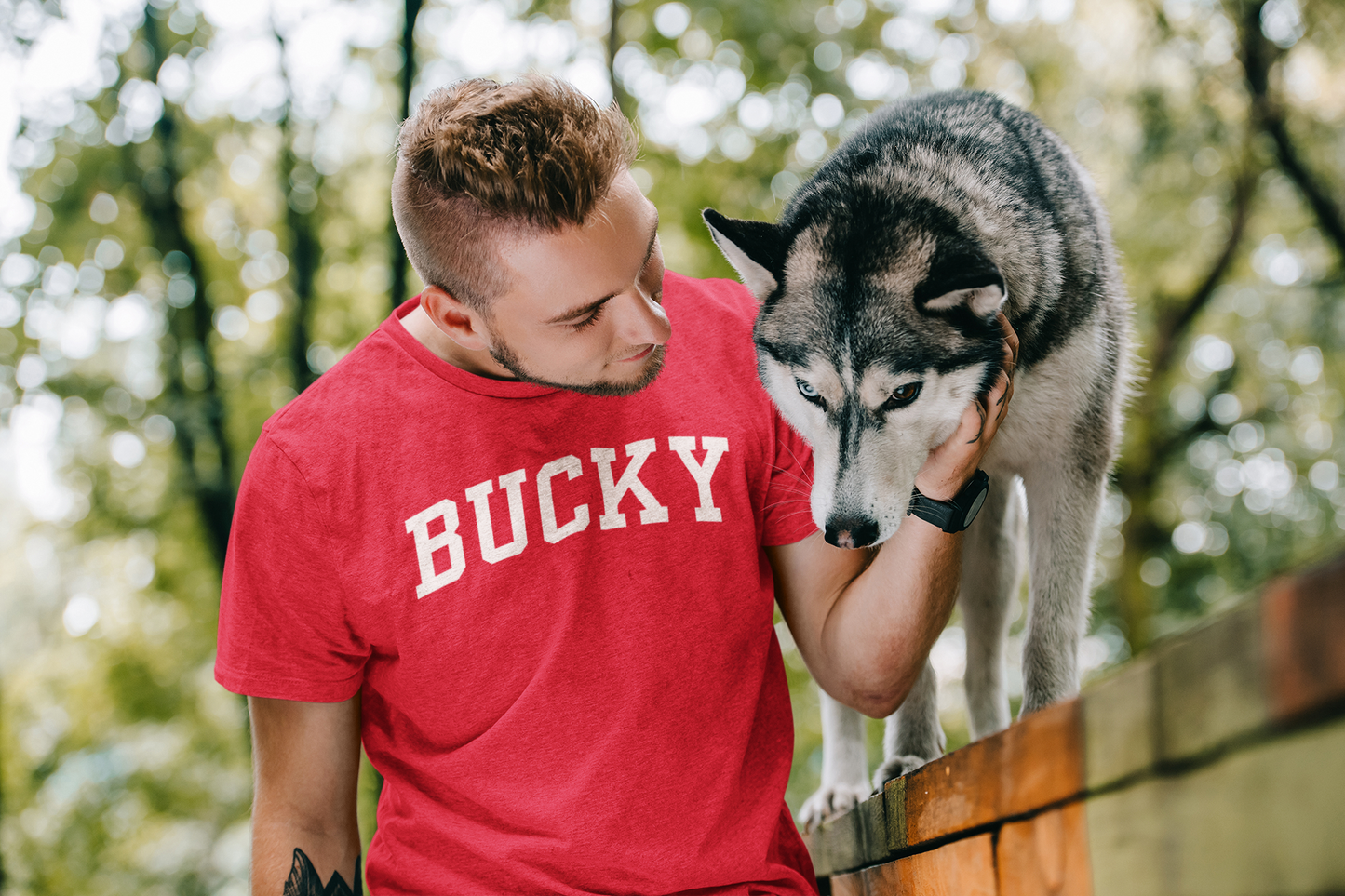 University of Wisconsin | Bucky College Text Tee