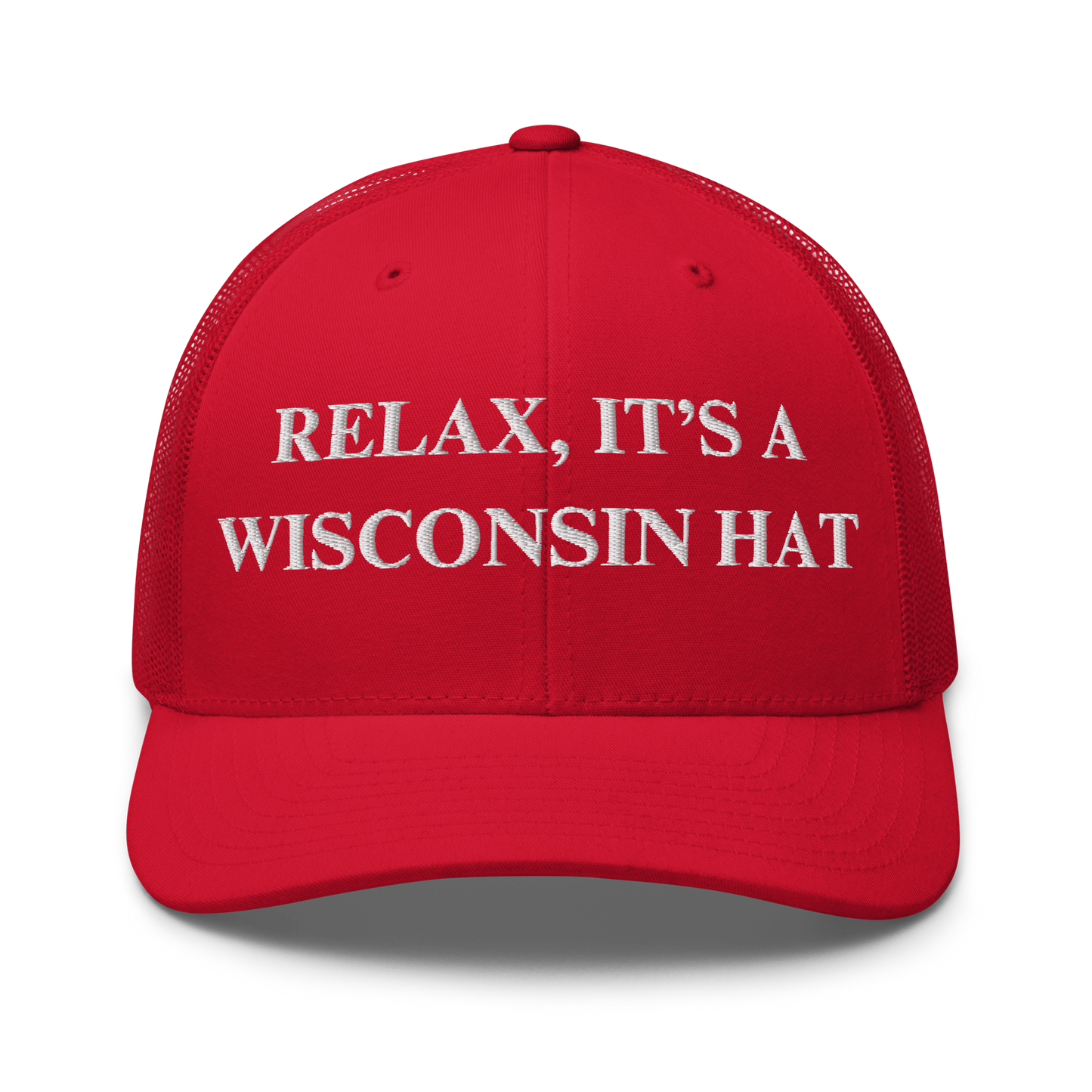 University of Wisconsin Hat - Make Red Hats Wearable Again MAGA Hat