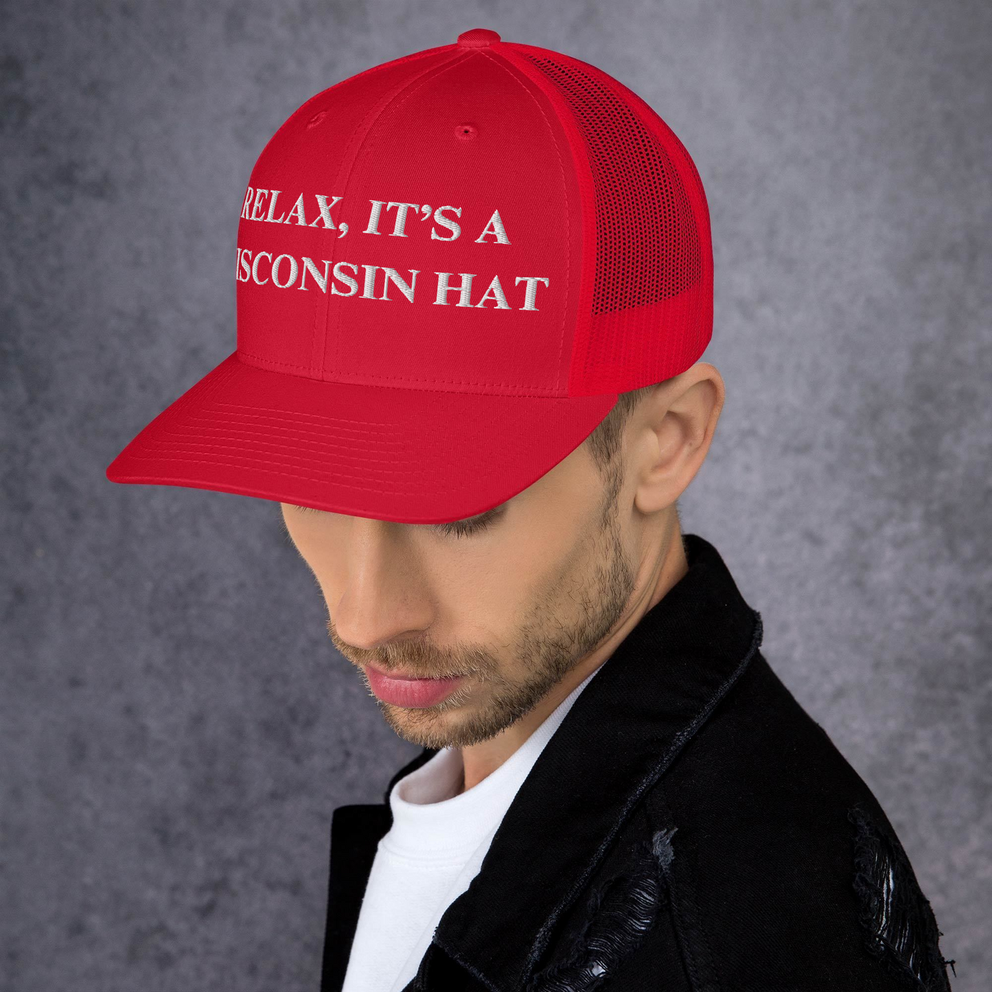 University of Wisconsin Hat - Make Red Hats Wearable Again MAGA Hat