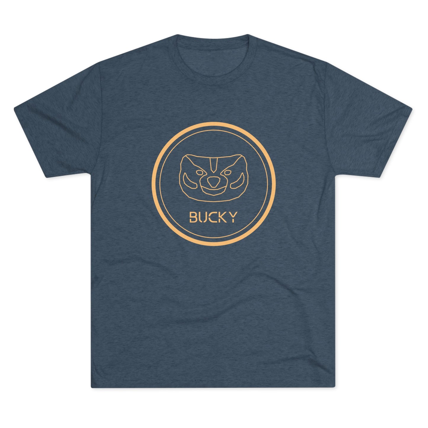 Geometric Bucky Badger Tee