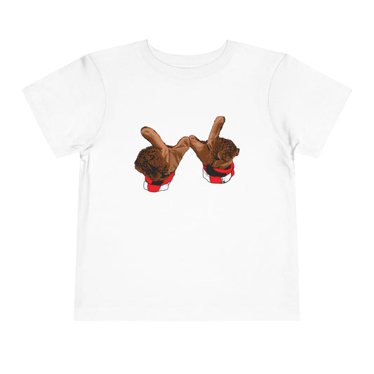 Bucky Badger Wisconsin Toddler Tee, Custom Kid's T-Shirt, Short Sleeve Baby Jersey Shirt, Youth Fan Apparel, Badger Pride, Children's