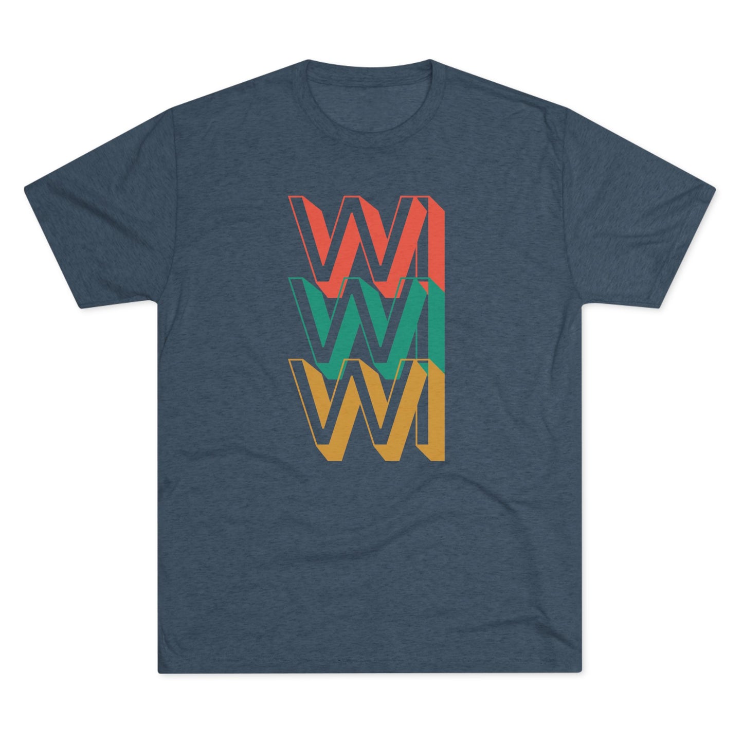 Wisconsin T-Shirt - Colorful Retro Wisconsin Shirt