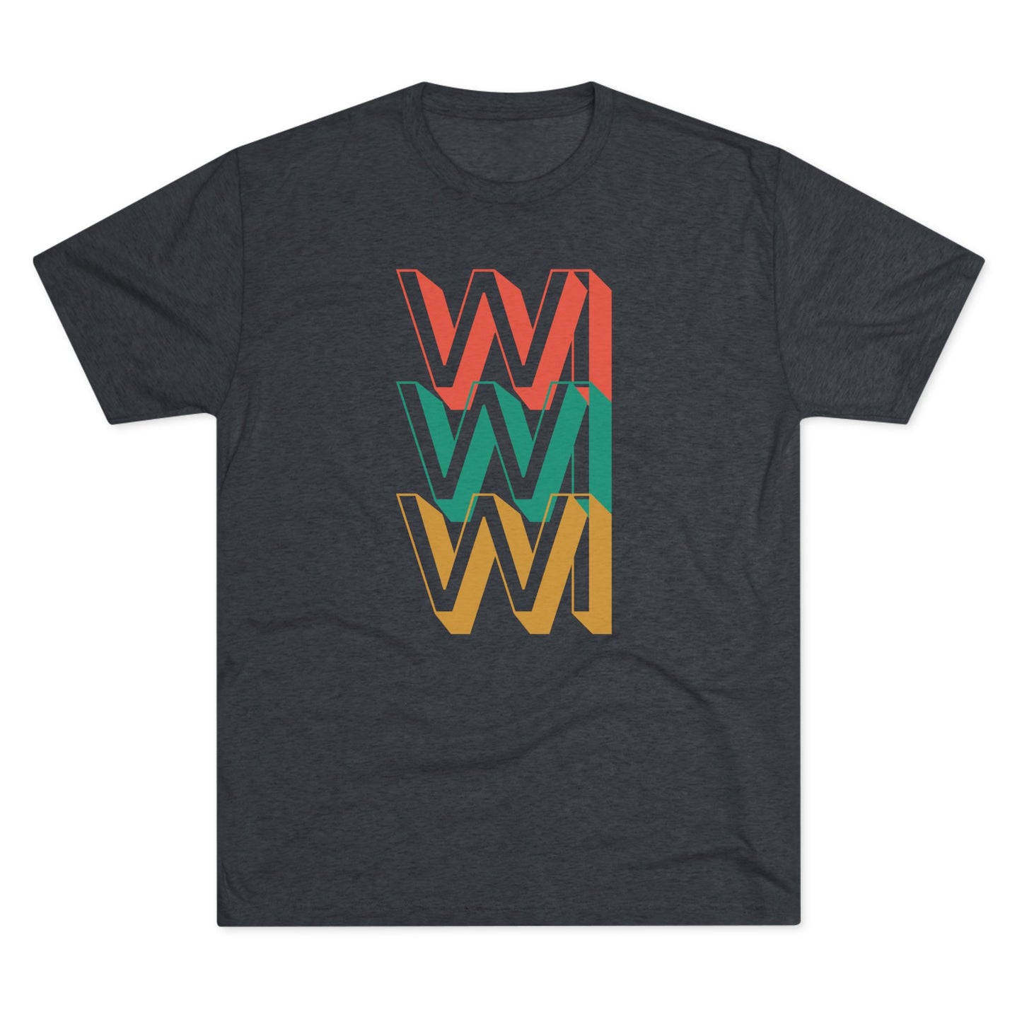 Wisconsin T-Shirt - Colorful Retro Wisconsin Shirt