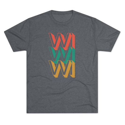 Wisconsin T-Shirt - Colorful Retro Wisconsin Shirt