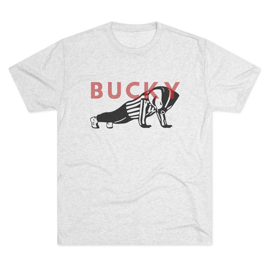 Bucky Badger Push-Up T-Shirt - University of Wisconsin Badgers T-Shirt