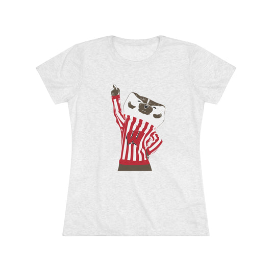 University of Wisconsin | Women's Bucky Badger Tee - Wisconsin Badgers Tee