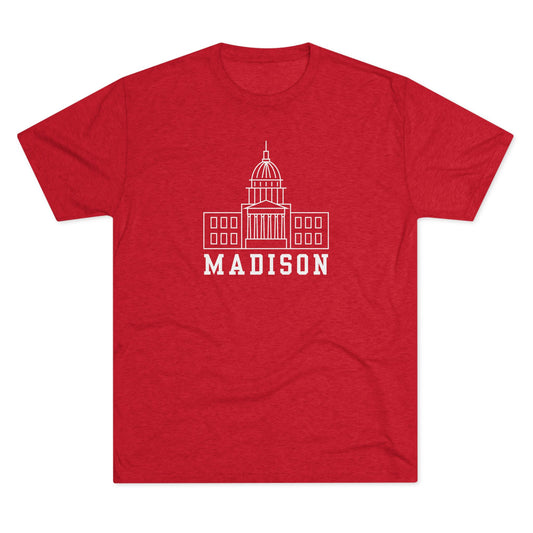 University of Wisconsin - Madison Vibes Tri-Blend Tee