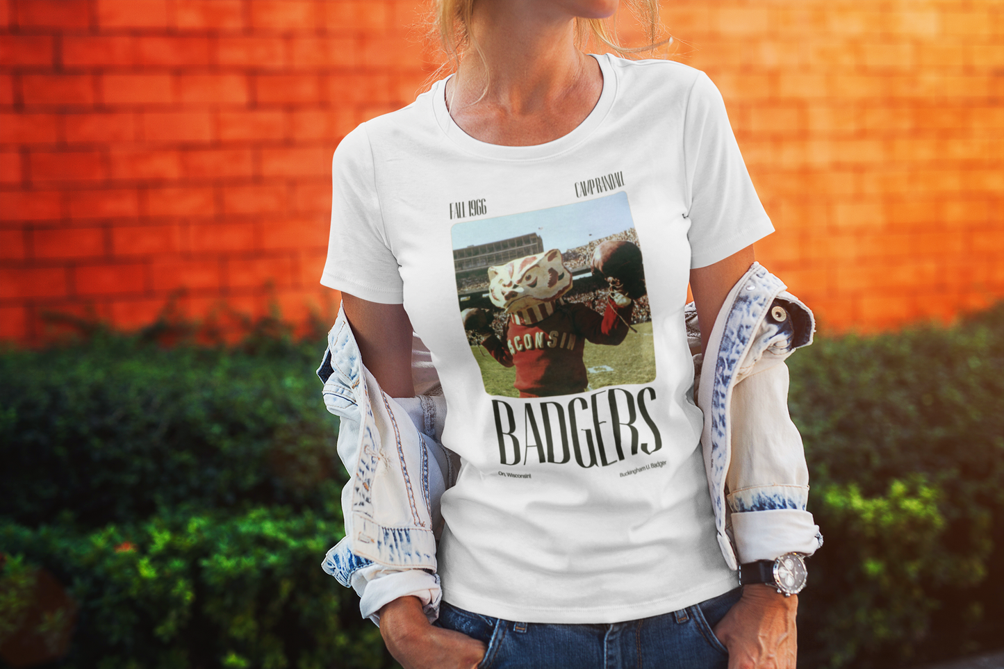 University of Wisconsin | Vintage Bucky Badger TShirt